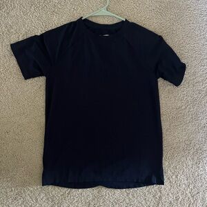 all in motion Black Short Sleeve Crew Tee - Kids